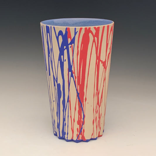 22oz. Blue and Red Tumbler (second)