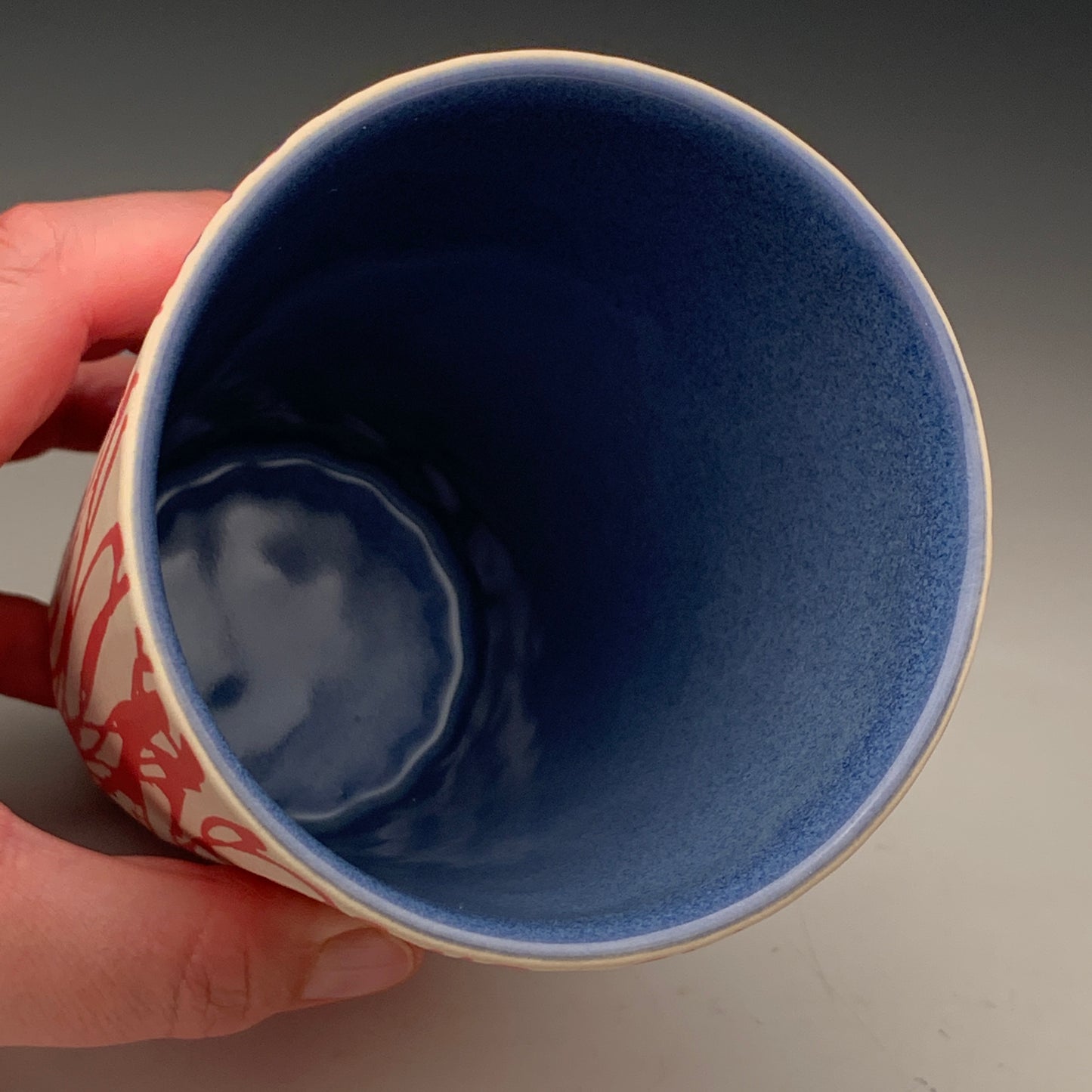 22oz. Blue and Red Tumbler (second)