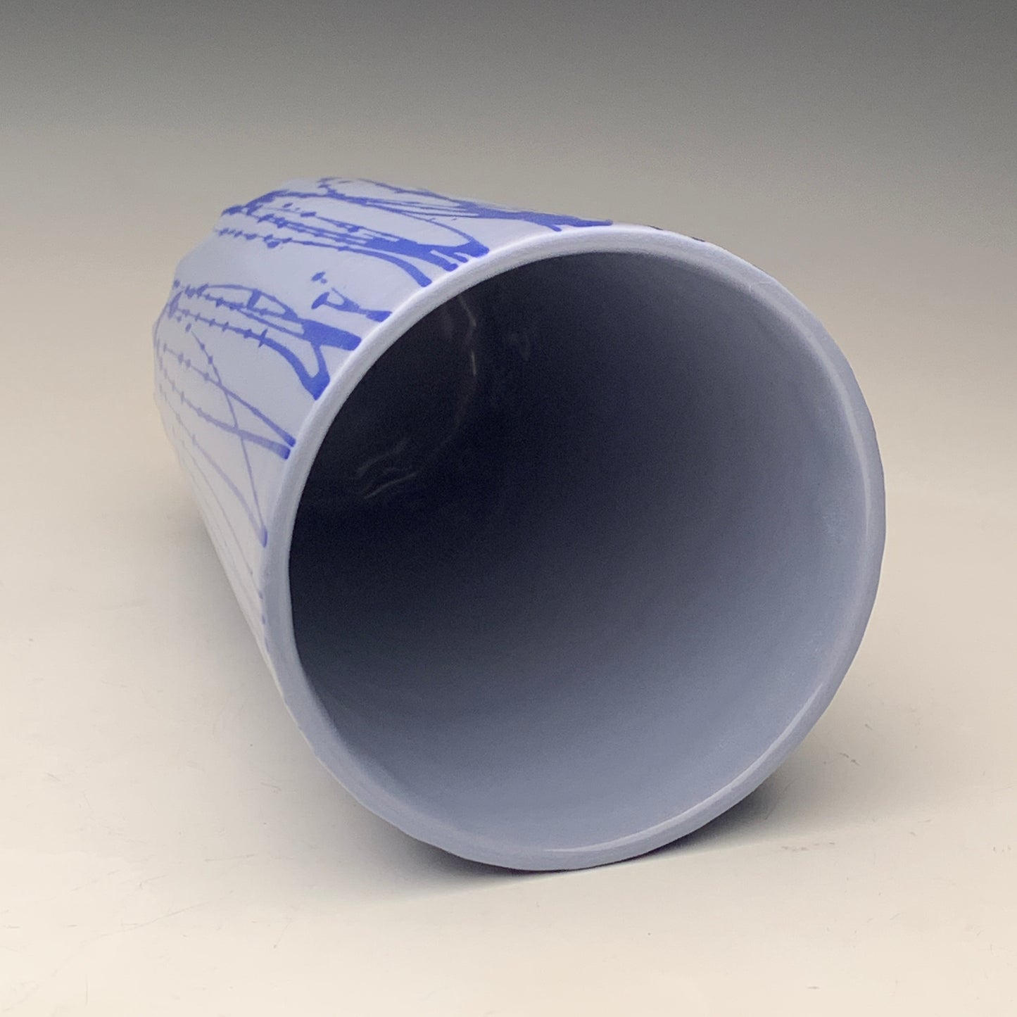 22oz. Blue on Blue Tumbler