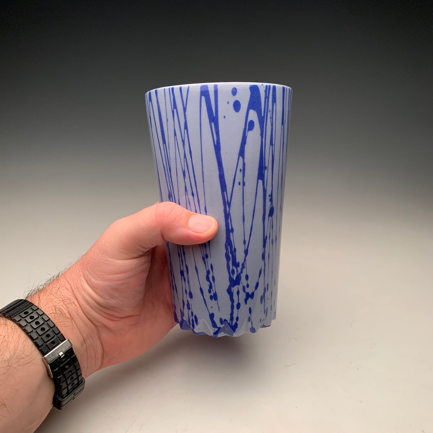 22oz. Blue on Blue Tumbler
