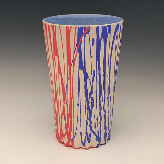 22oz. Blue and Red Tumbler (second)