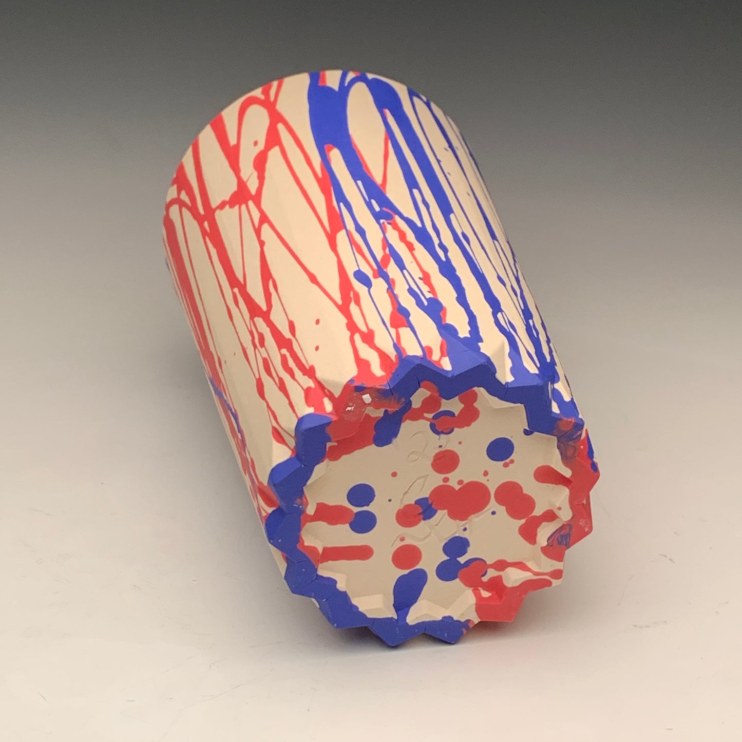 22oz. Blue and Red Tumbler (second)
