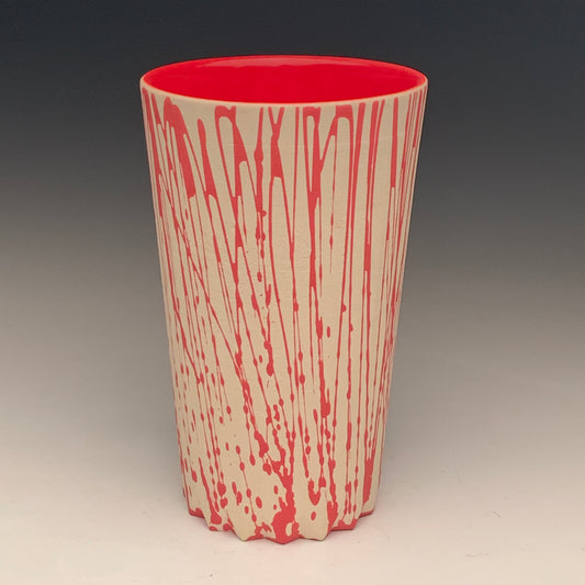 22oz. Red and White Tumbler (second)