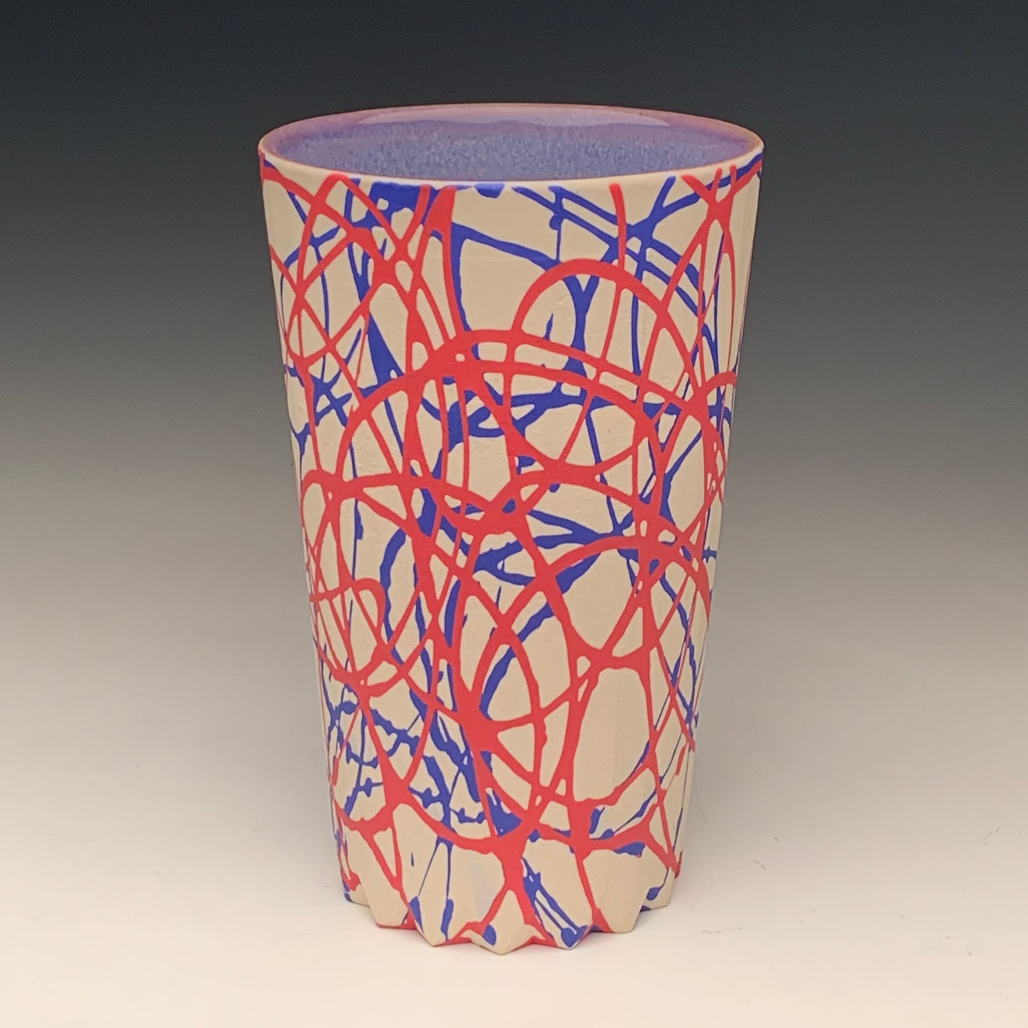 22oz. Blue and Red Tumbler (second)