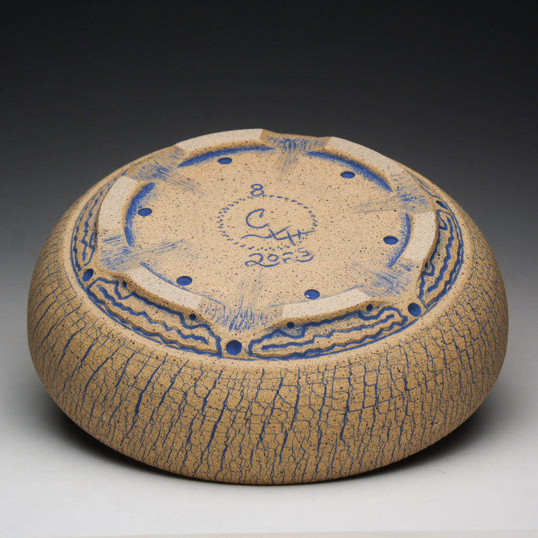 Inlaid Tan Bowl