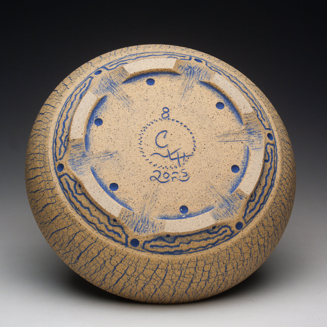 Inlaid Tan Bowl