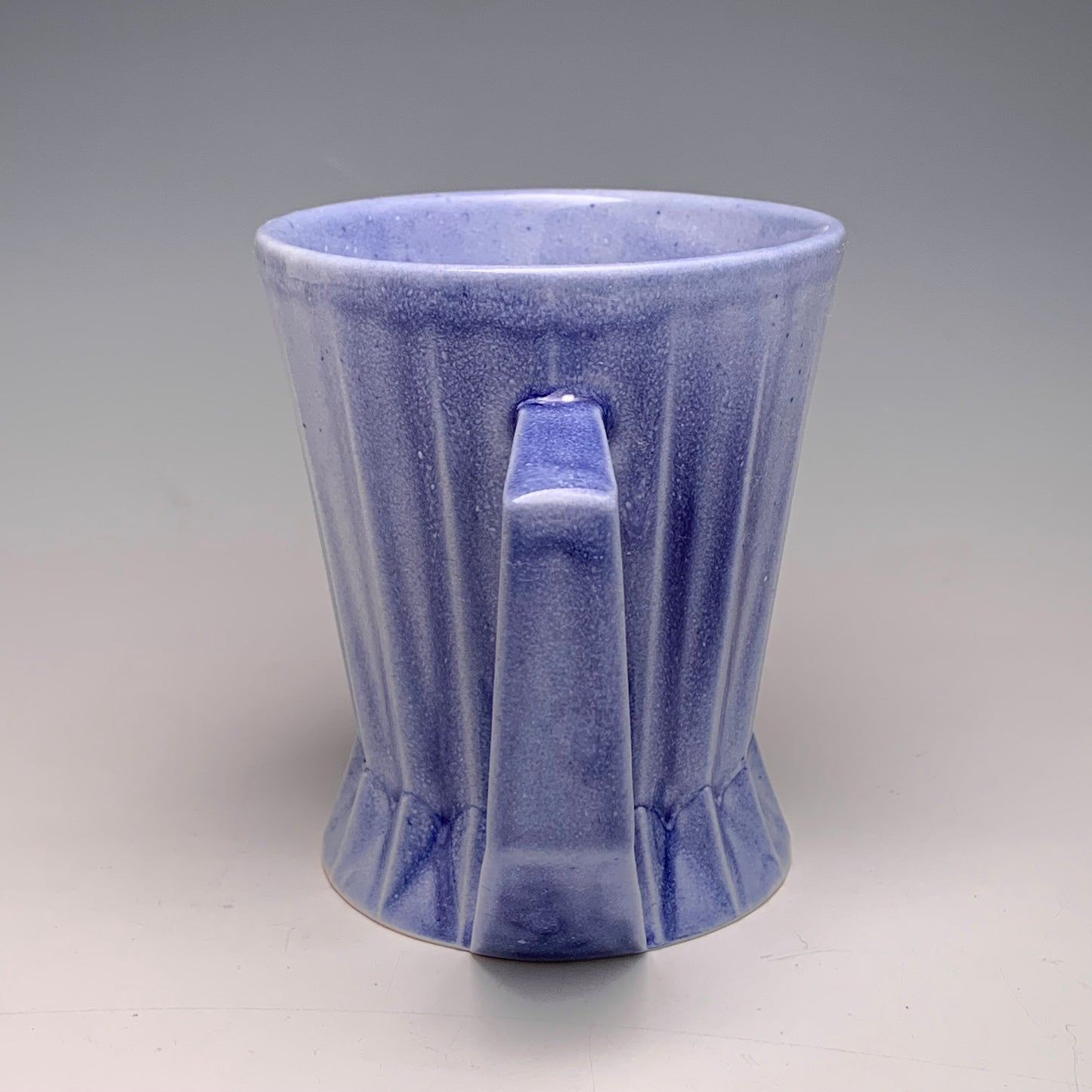 Blue/Purple Ridged Mug