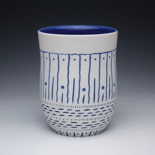 Carved and Inlaid Cup