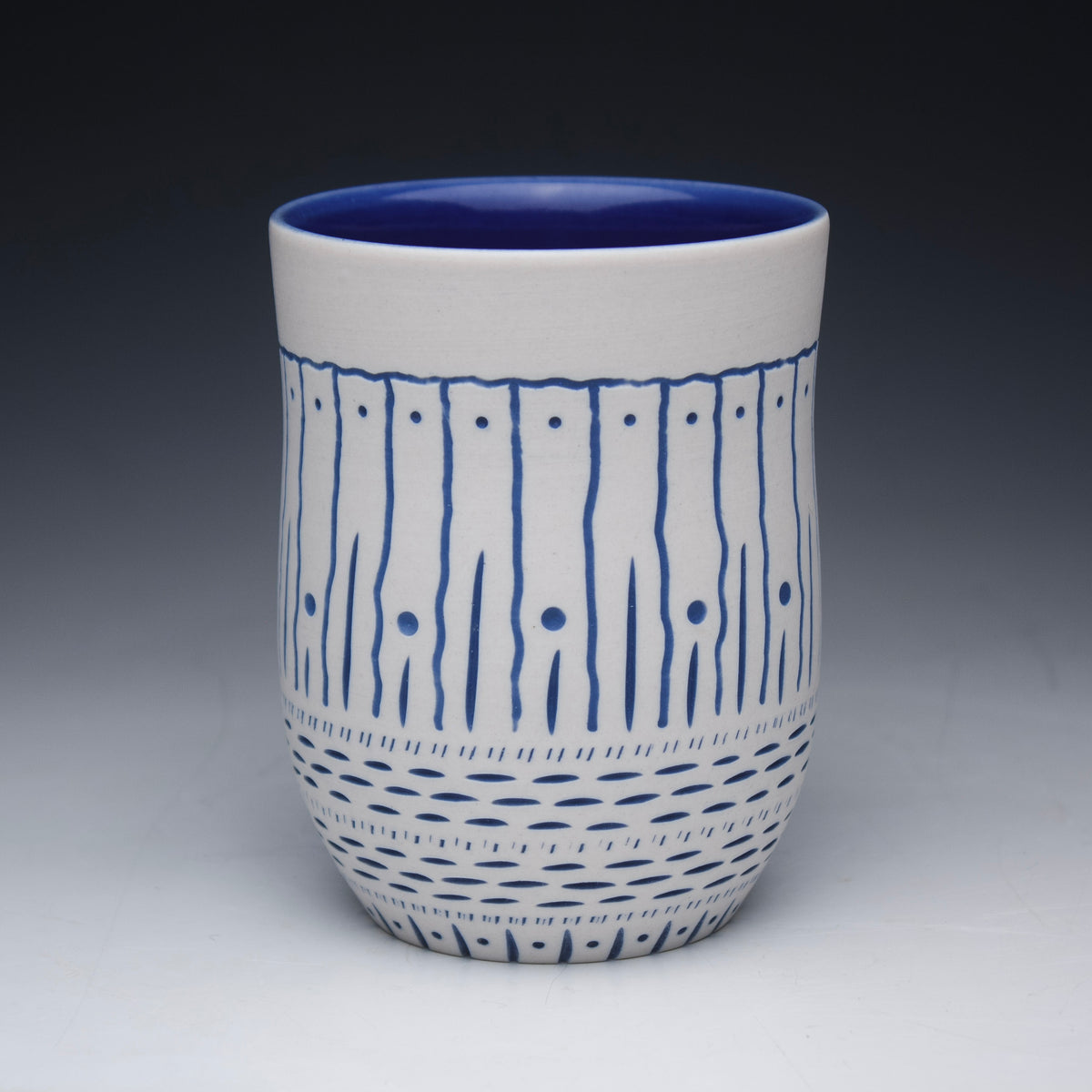 Carved and Inlaid Cup