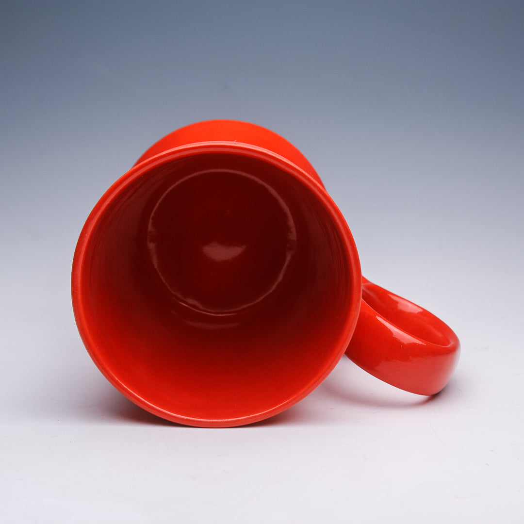 16 oz. Carved Red Mug