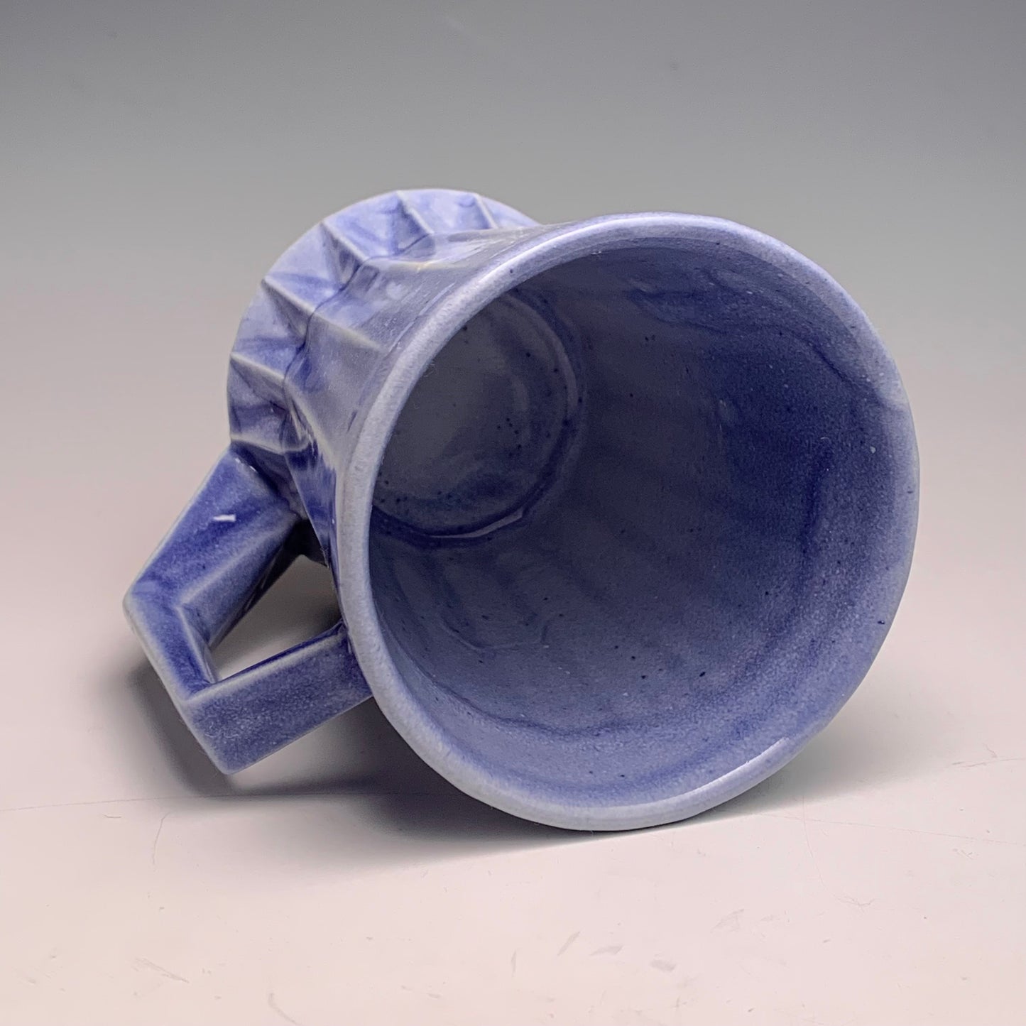 (SECOND) Blue/Purple Ridged Mug