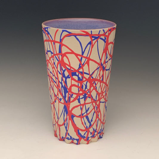 22oz. Blue and Red Tumbler (second)