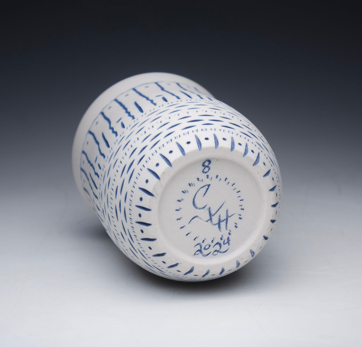 Carved and Inlaid Cup