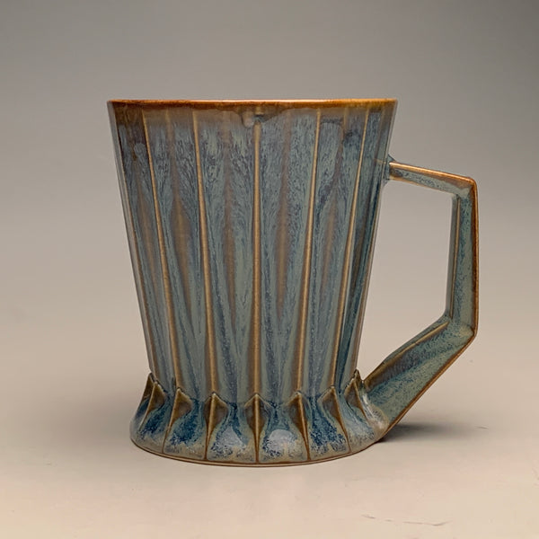 Blue and Brown Mug