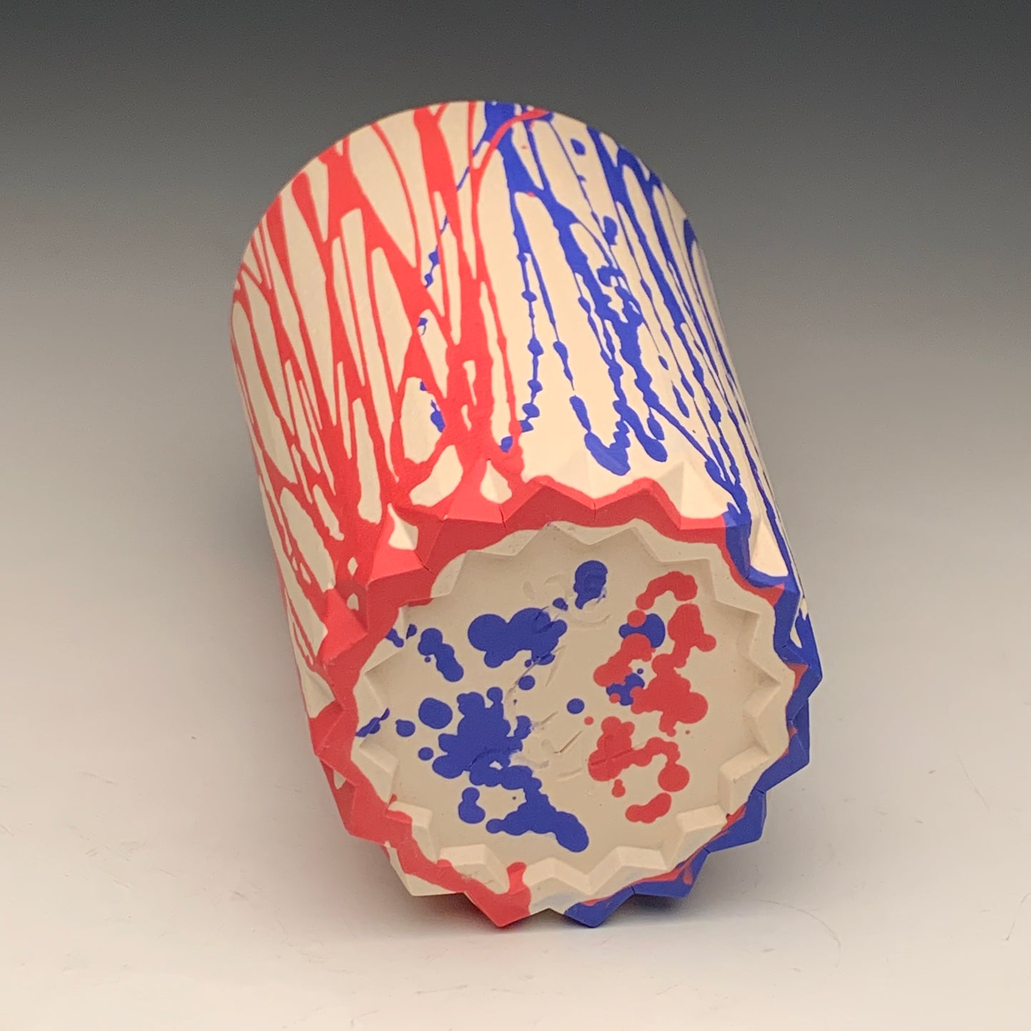 22oz. Blue and Red Tumbler (second)