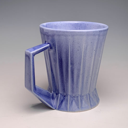 Blue/Purple Ridged Mug