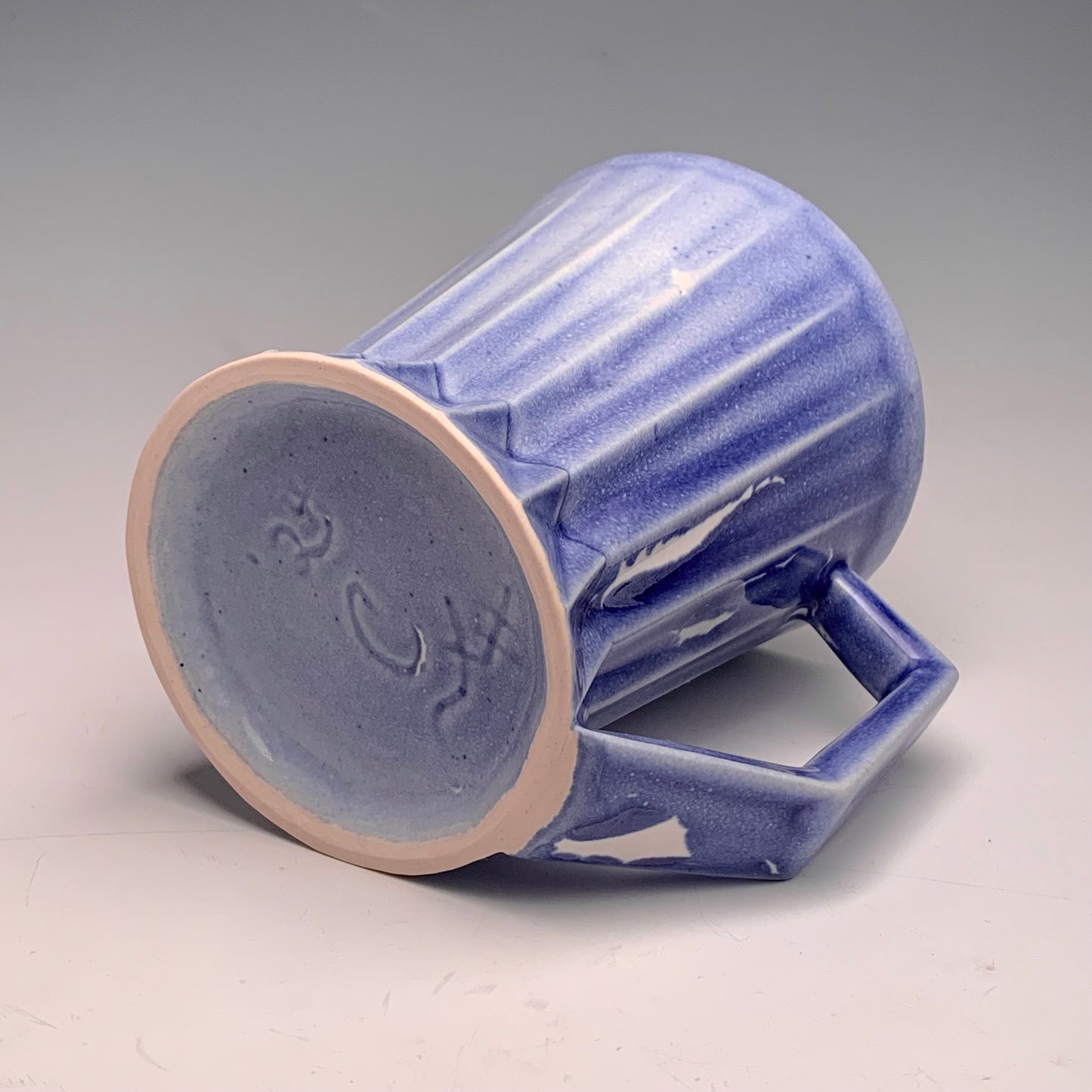 (SECOND) Blue/Purple Ridged Mug