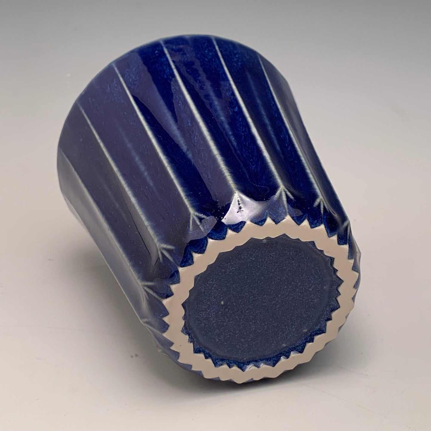 Blue Ridged Cup