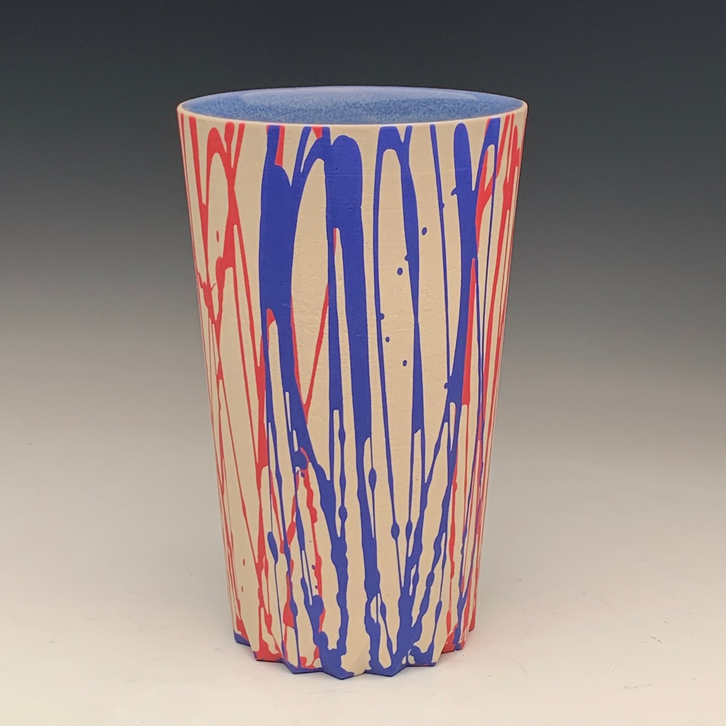 22oz. Blue and Red Tumbler (second)