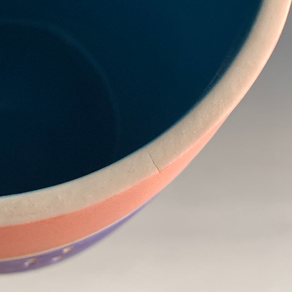 “Today" Series Pink and Blue Cup