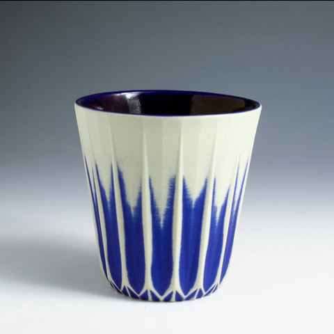 Blue Inlaid Cup