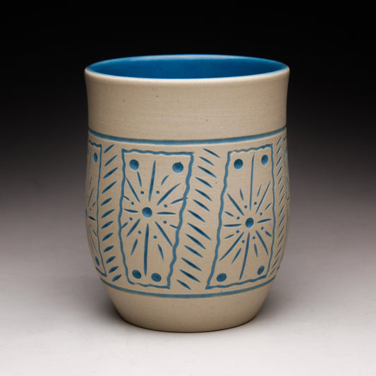 Carved and Inlaid Cup