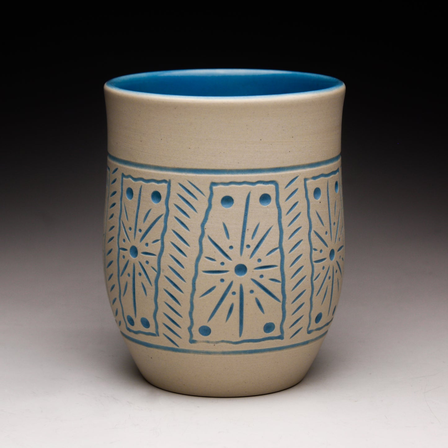 Carved and Inlaid Cup