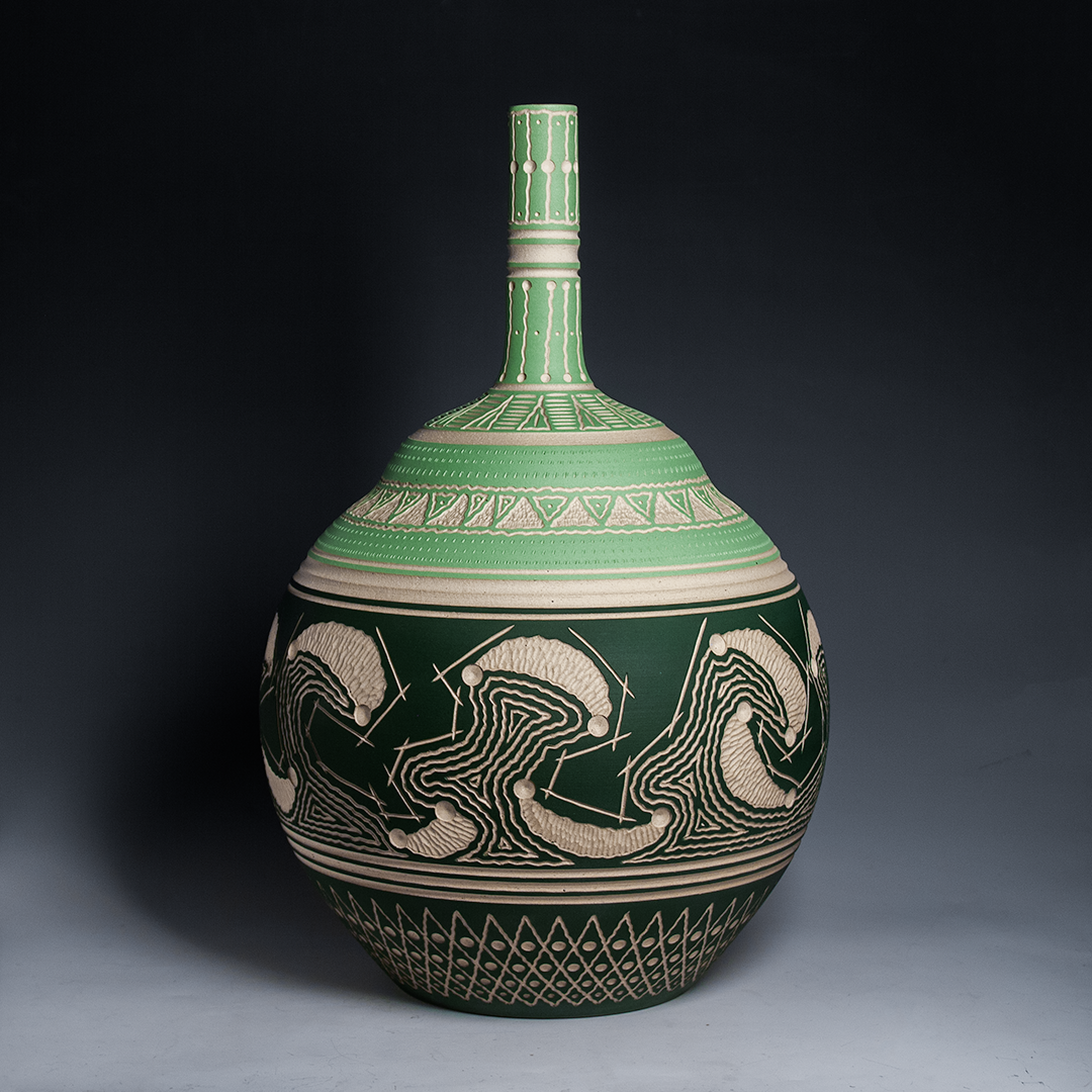 Meanwhile, ceramic, 2024