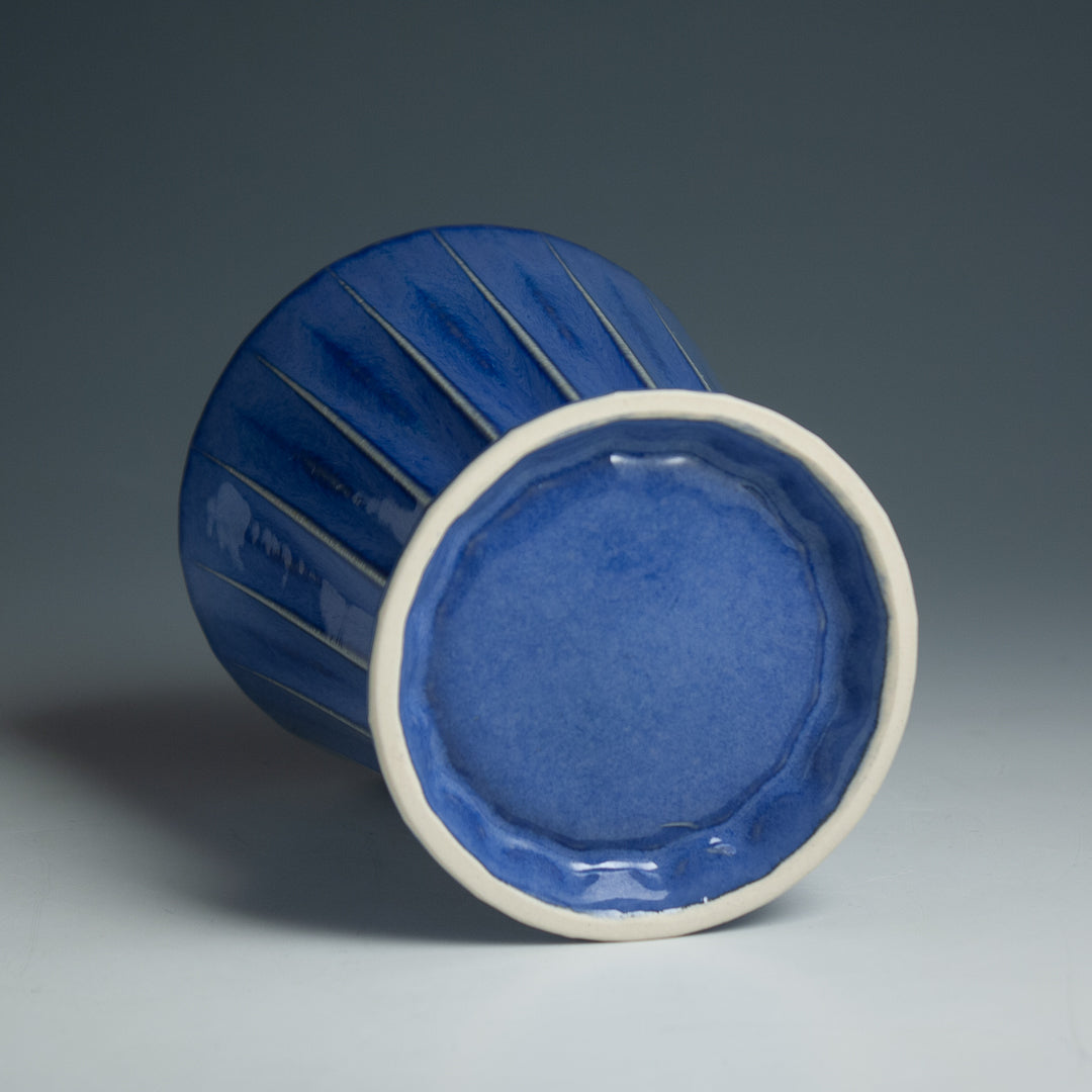 Blue Ridged Cup