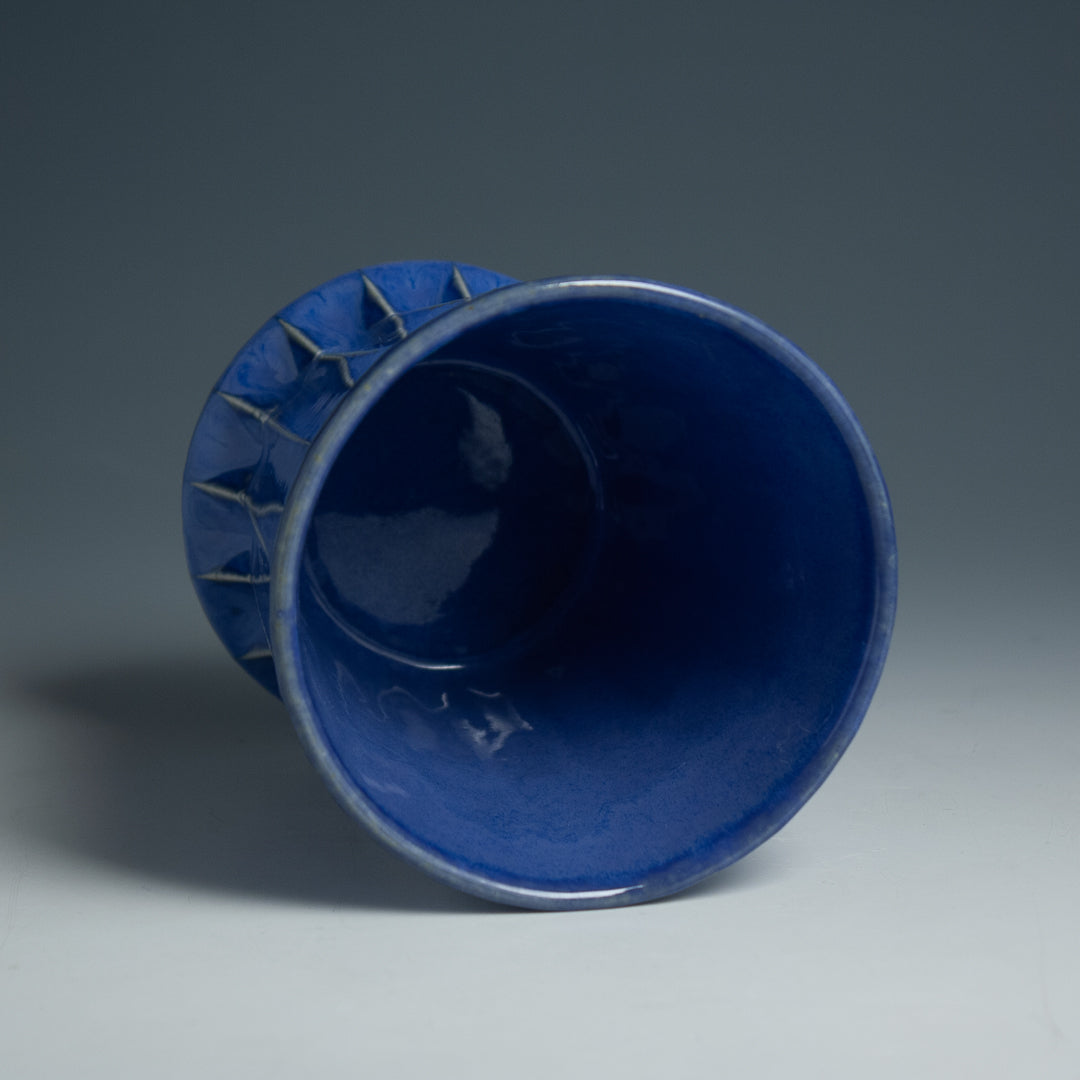 Blue Ridged Cup