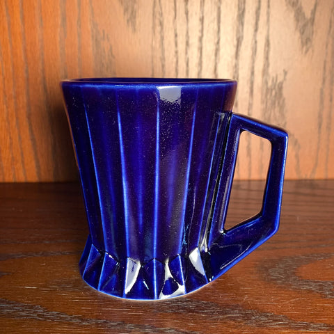 V2 Cobalt Blue Ridged Mug