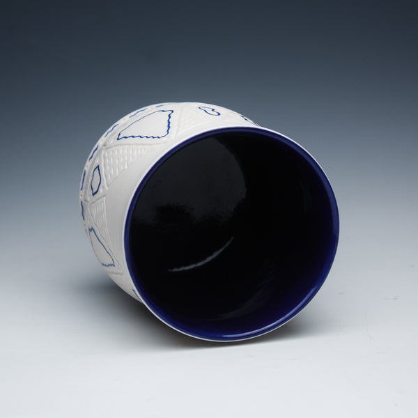 Cobalt Blue Porcelain Cup