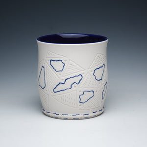 Cobalt Blue Porcelain Cup