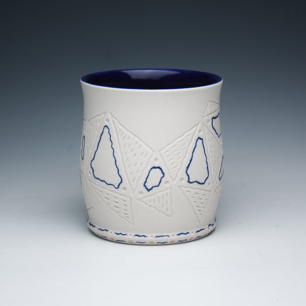 Cobalt Blue Porcelain Cup