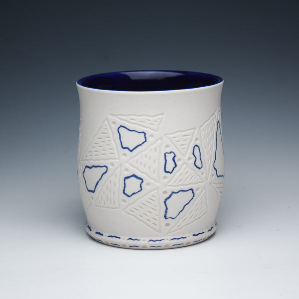 Cobalt Blue Porcelain Cup