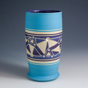 Blue and Purple Tumbler