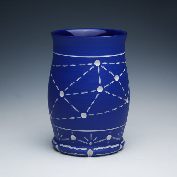 Dots and Dashes Porcelain Cup