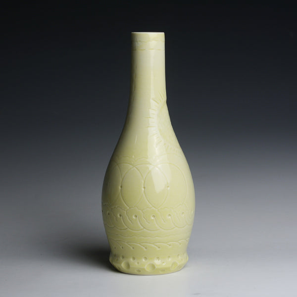 Carved Porcelain Vase